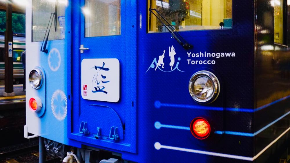 藍よしのがわトロッコ ～「さとめぐみの風」を感じる列車の旅